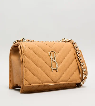 STEVE MADDEN Steve madden bamara-2 women's gold crossbody bag